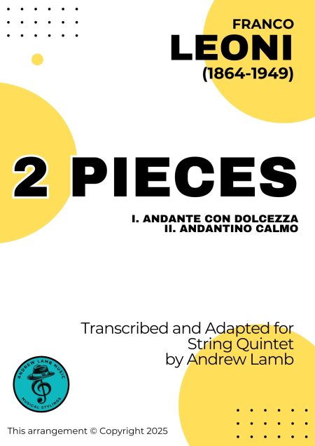 Franco LEONI | 2 Pieces | for String Quintet