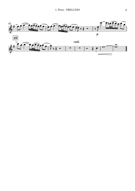Filippo Capocci | Preludio | for Wind Quintet - Image 3