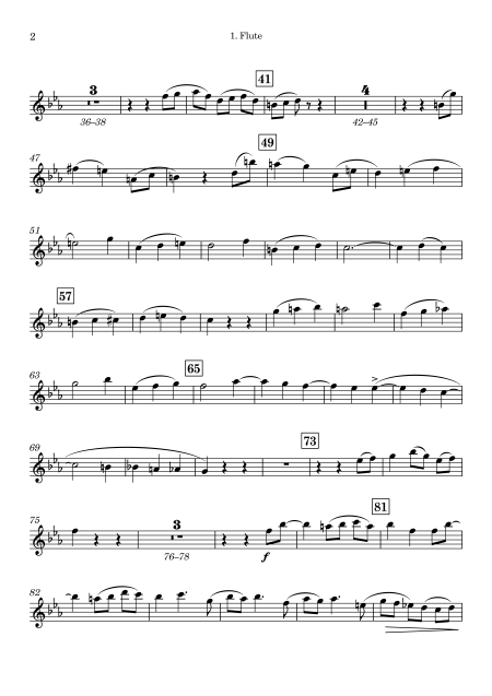 Filippo Capocci | Allegretto | for Wind Quintet - Image 3