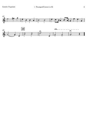 Henry Smith | Entrée Nuptiale | for Brass Quintet