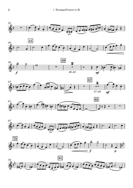 Alexandre Guilmant | Wedding March, Op. 77, No. 2 | for Brass Quintet - Image 3