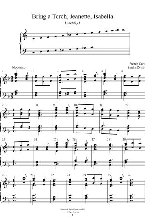 Moderate Handbell Hymns -Christmas (3 octave handbells)