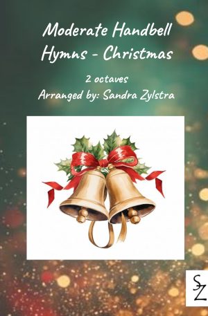 Moderate Handbell Hymns -Christmas (2 octave handbells)
