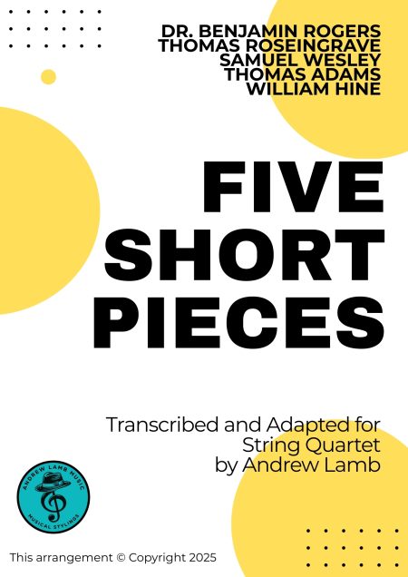 VARIOUS | 5 Short Pieces by English Composers | for String Quartet