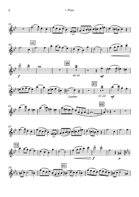 Alexandre Guilmant | Wedding March, Op. 77, No. 2 | for Wind Quintet - Image 3