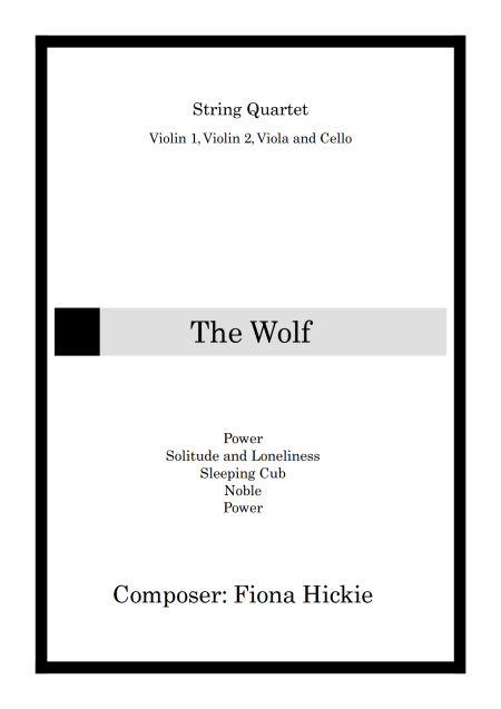 The Wolf: String Quartet