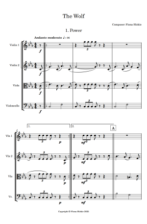 The Wolf: String Quartet