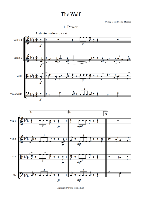The Wolf: String Quartet - Image 2