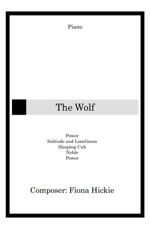 The Wolf: Piano Solo