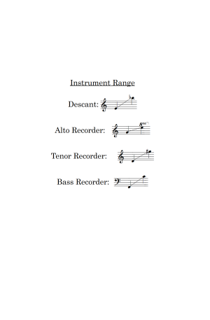 Sea Songs: Recorder Quartet