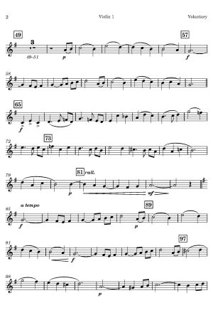 Cuthbert HARRIS | Closing Voluntary | for String Quartet