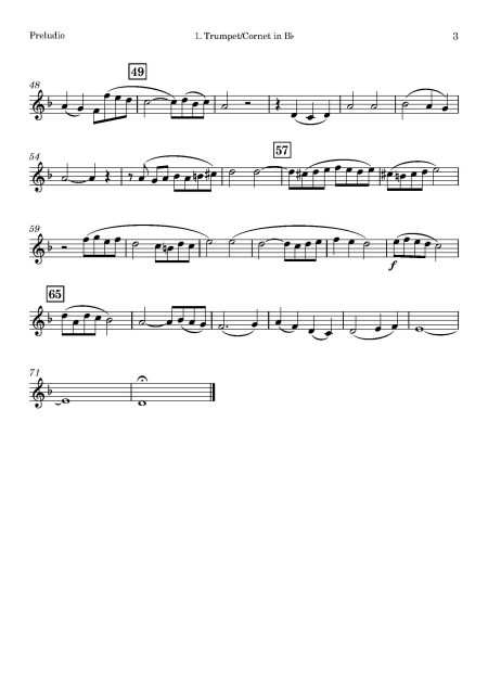 Gaetano Foschini | Preludio | for Brass Quintet - Image 3