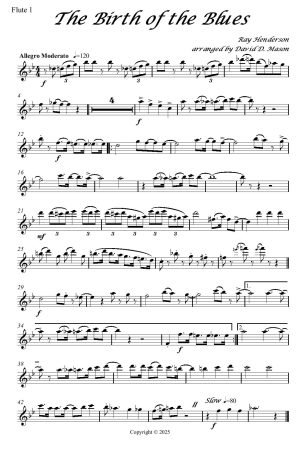 The Birth of the Blues – Concert Band