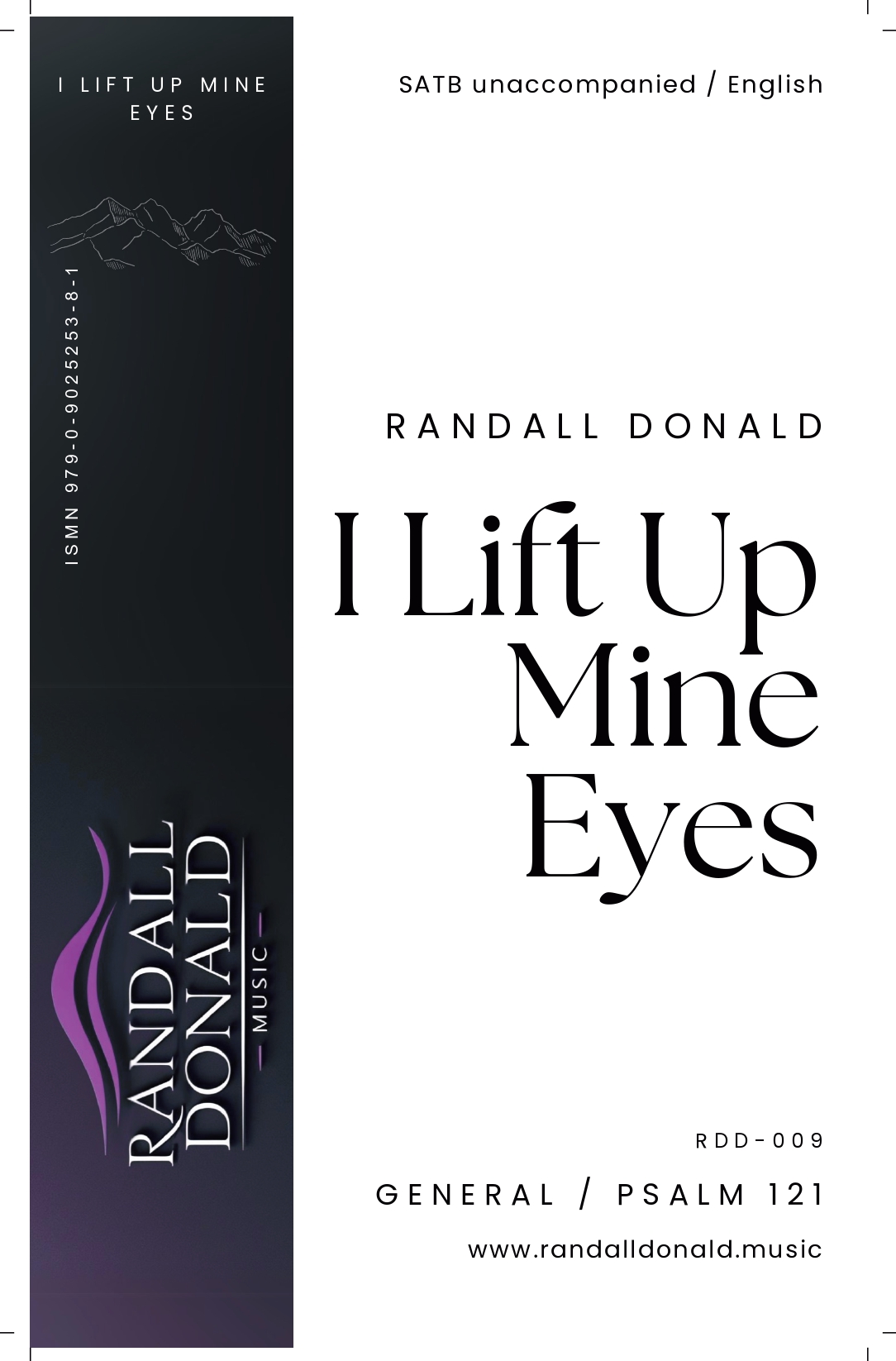 RDD 009 Donald I Lift Up Mine Eyes page 0001