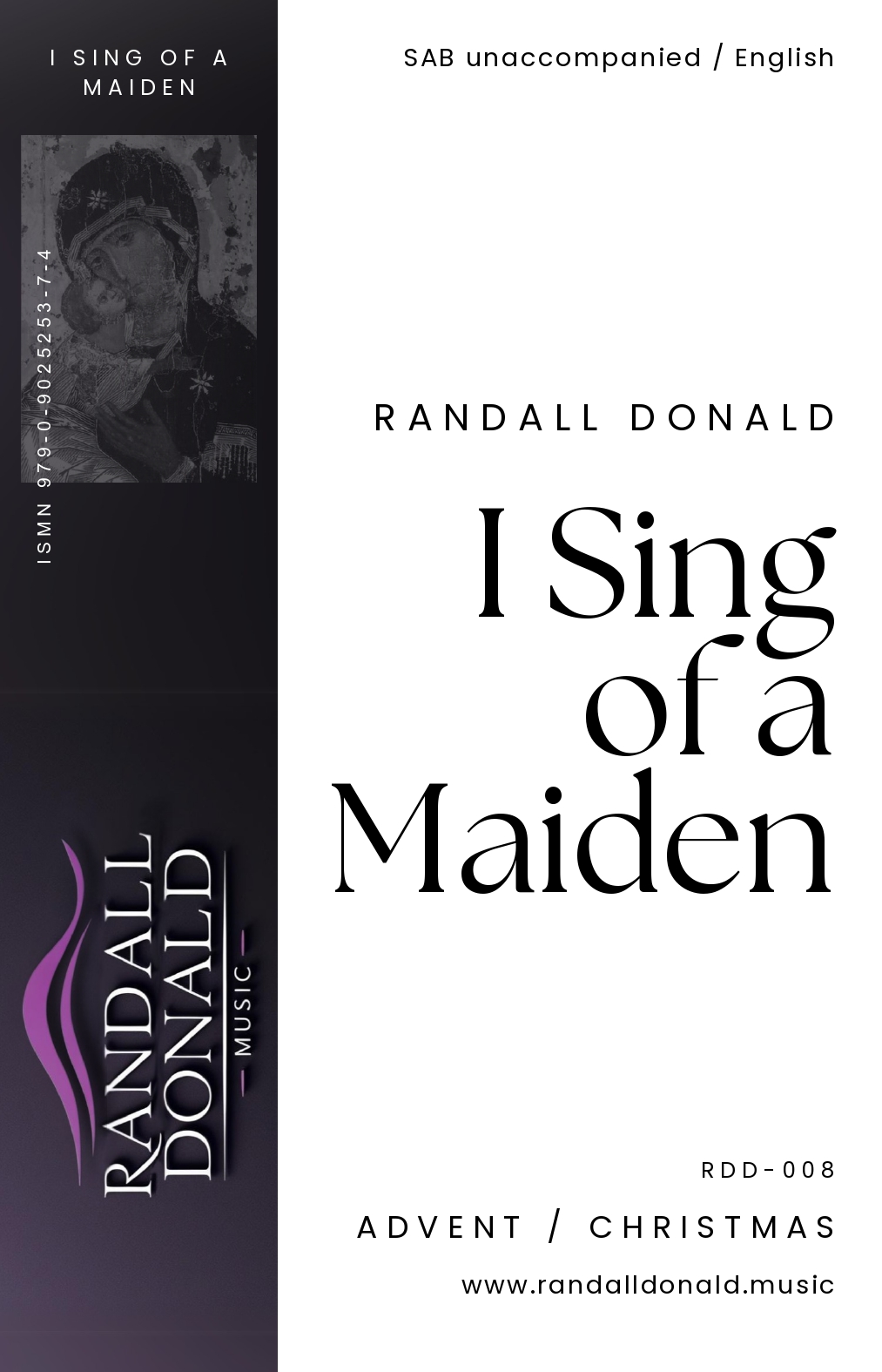 RDD 008 Donald I Sing of a Maiden page 0001