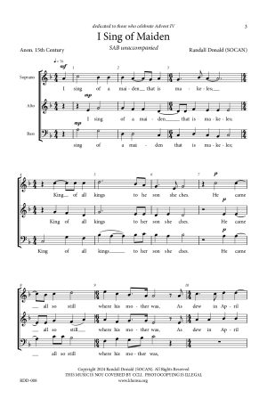 I Sing of a Maiden