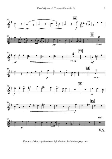 John STAINER | Flora's Queen | For Brass Septet - Image 3