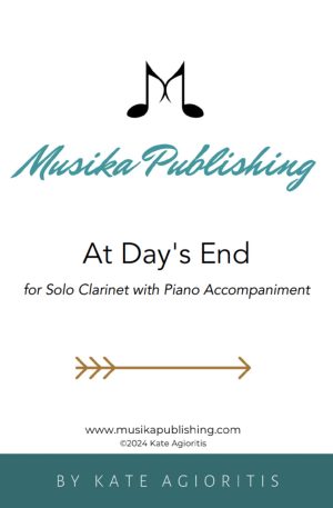 At Day’s End – Solo Clarinet with Piano