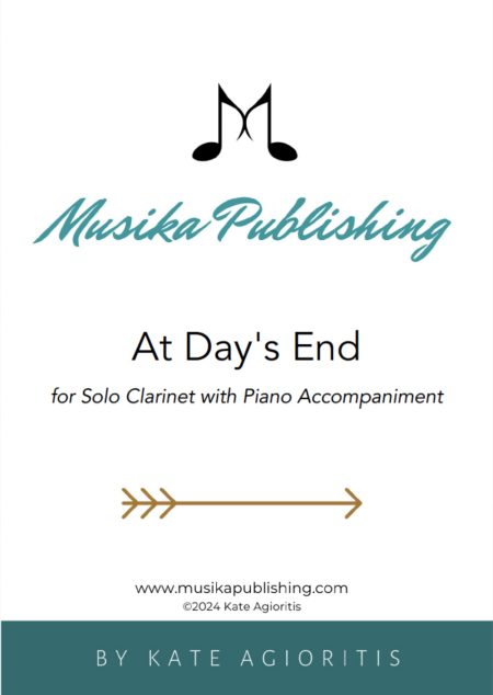 At Day's End - Solo Clarinet with Piano
