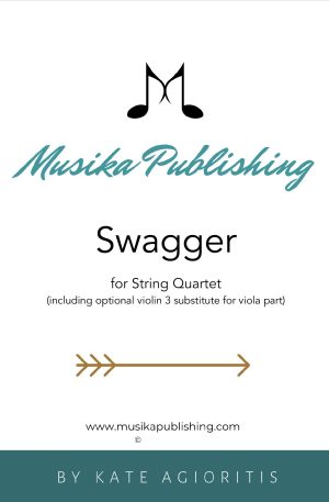 Swagger – for String Quartet