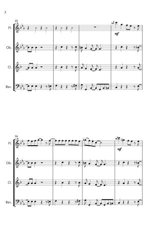Swagger – for Woodwind Quartet