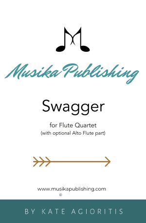 Swagger – for Flute Quartet
