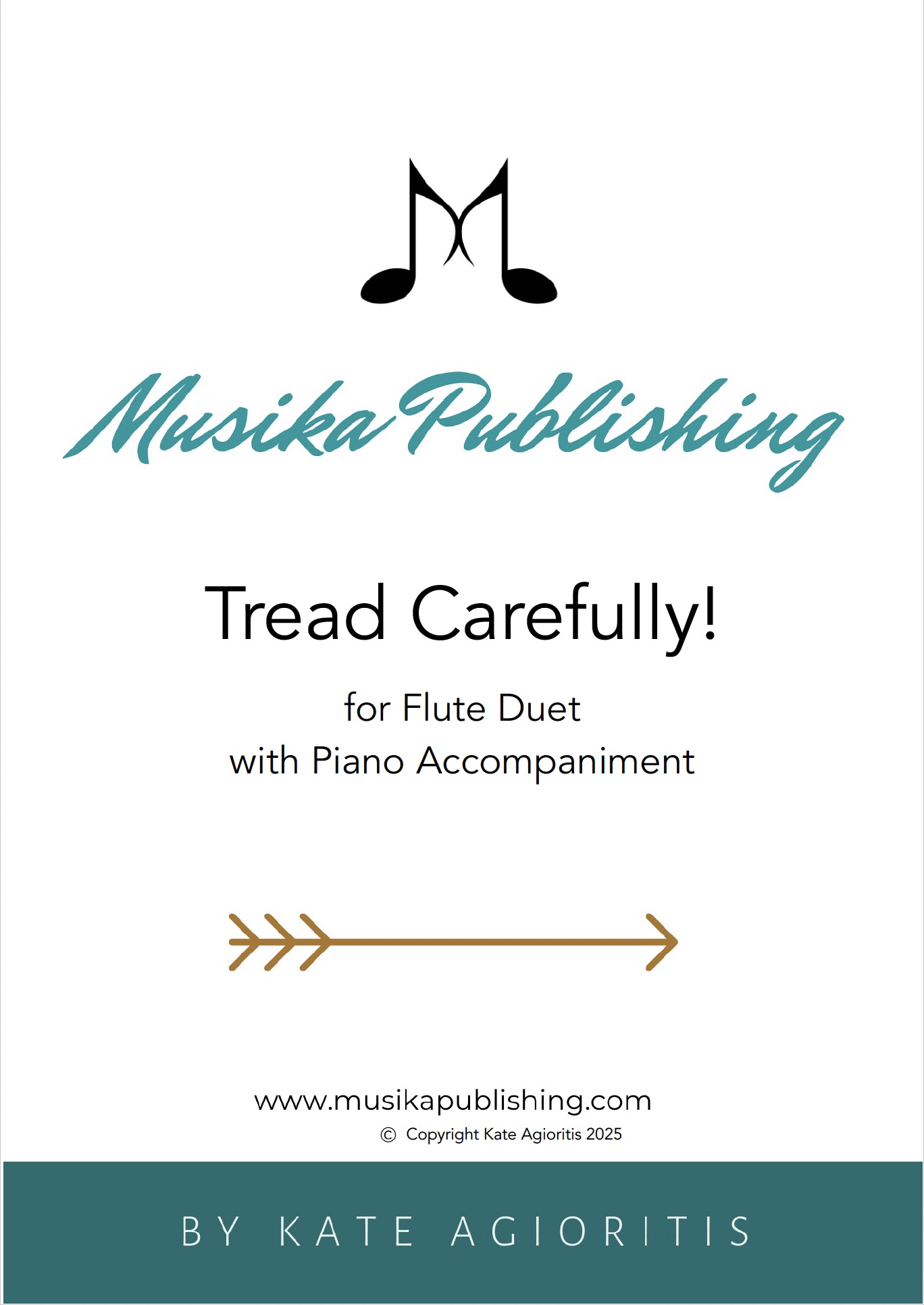 Tread Carefully - Flute Duet with Piano Accompaniment