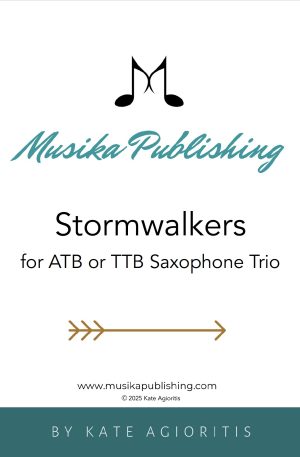 Stormwalkers | ATB or TTB Saxophone Trio