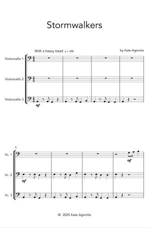 Stormwalkers | Cello Trio