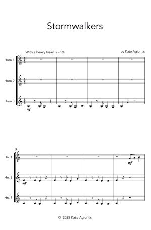 Stormwalkers | Horn Trio