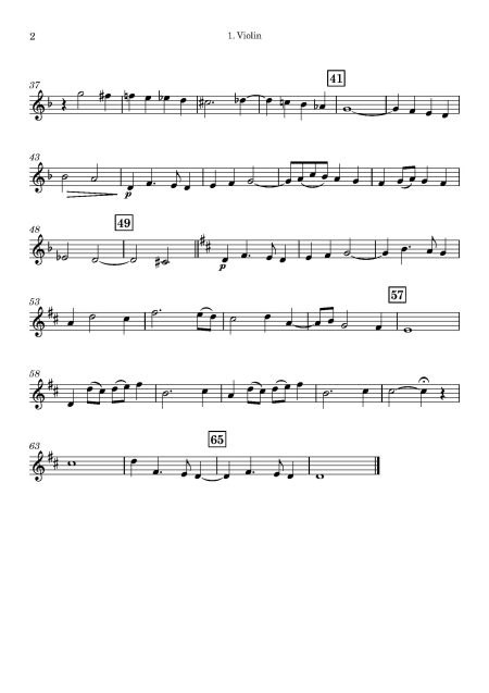 Théodore DUBOIS | Prelude | for String Quartet - Image 3