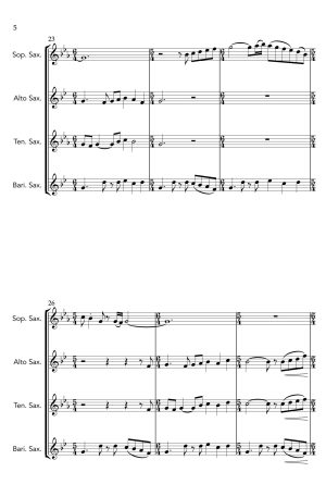 The Eleventh Hour | SATB or AATB Saxophone Quartet