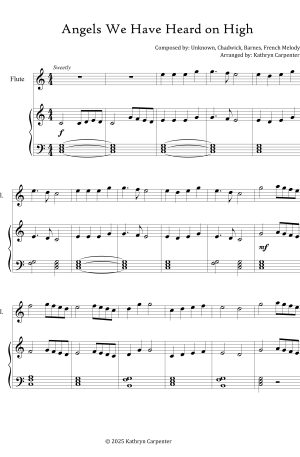 Christmas for Everyone: Piano and Flute Duets