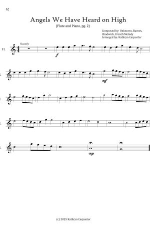Christmas for Everyone: Piano and Flute Duets
