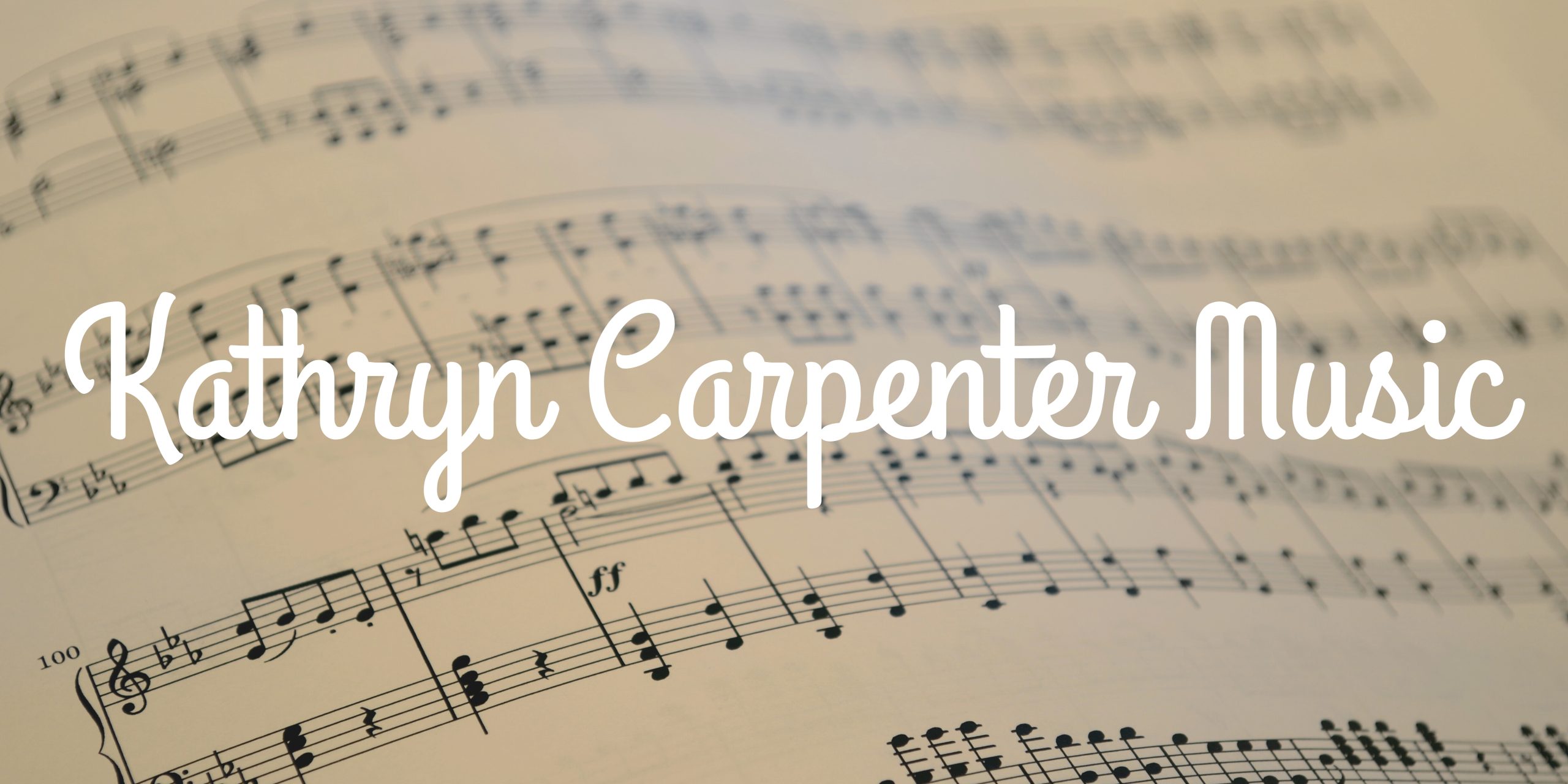 Kathryn Carpenter Music