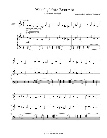 Fun and Fabulous Vocal Exercises and Warm Ups - Soloists or Choir - Image 2