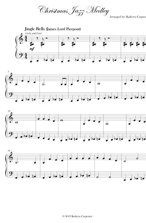 Christmas Jazz Medley (Intermediate Piano)