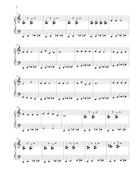 Christmas Jazz Medley (Intermediate Piano) - Image 2