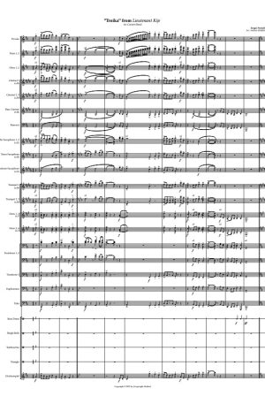 Troika for Concert Band