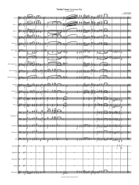 Troika for Concert Band - Image 2