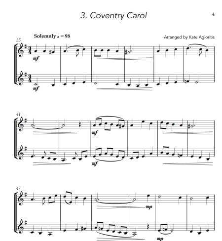 More Carols for Two | Trumpet Duet - Image 2