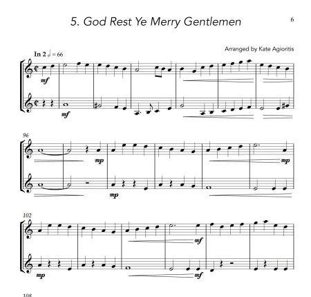 More Carols for Two | Trumpet Duet - Image 3