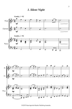 Featured Products Carols for Two | 15 Carols for Flute/Clarinet Duet with Piano Accompaniment