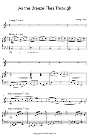 As the Breeze Flies Through | Solo for Horn and Piano