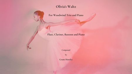 Olivia's Waltz for Wind Trio and Piano (flute, clarinet and bassoon)