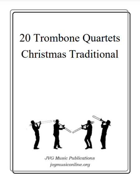 20 Trombone Quartets - Christmas Traditional