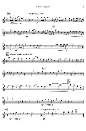 Adolphe Danhauser | Avril | for Saxophone Trio