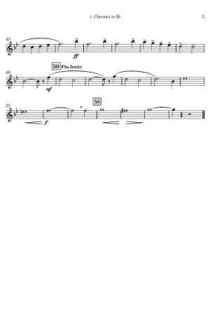 Gustave Doret | Noël Français | for Clarinet Quartet