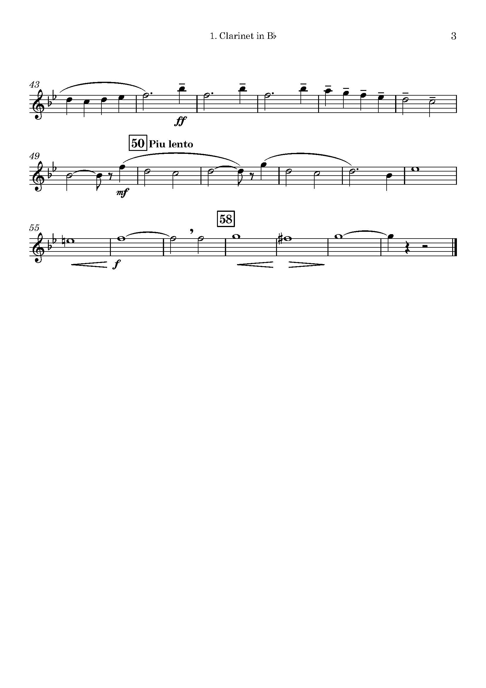 Gustave Doret | Noël Français | for Clarinet Quartet Gustave Doret | Noël Français | for Clarinet Quartet - Image 3