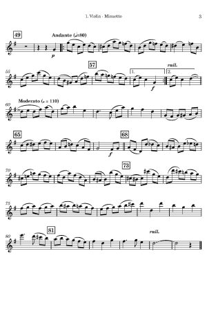 Edward BUNNETT | Minuetto | String Quartet